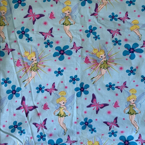Disney Tinkerbell Scrub Top - Picture 2 of 4